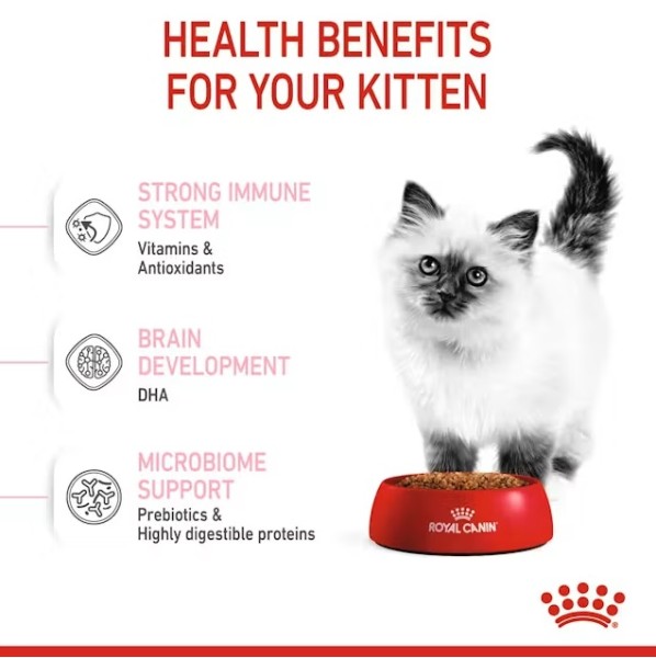 Royal Canin Kitten - Пълноценна суха храна за подрастващи котенца до 12 месеца